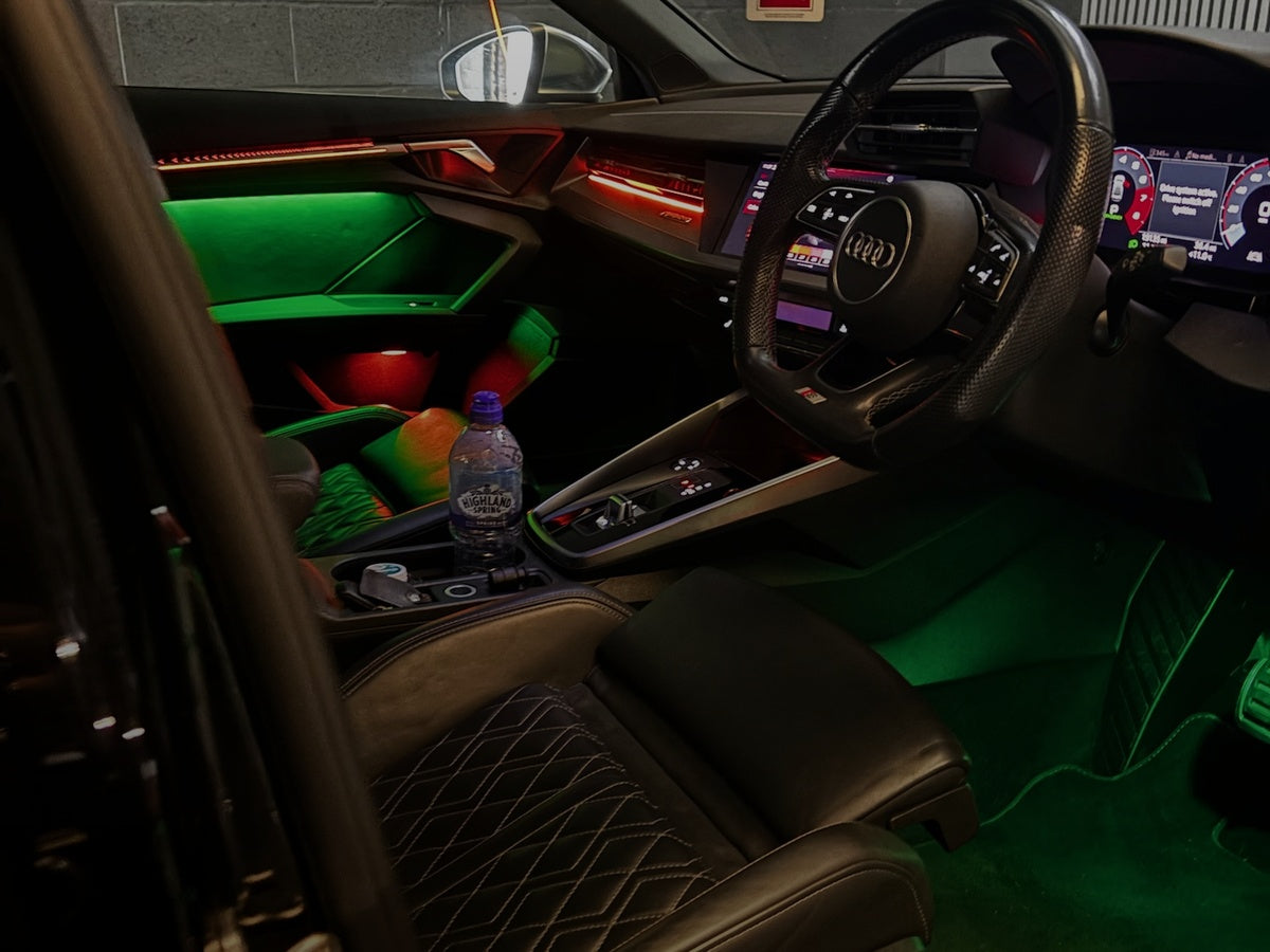 Audi A3 8Y Ambient Lighting Upgrade – MMI Controlled (A3 / S3 / RS3 2020-on)