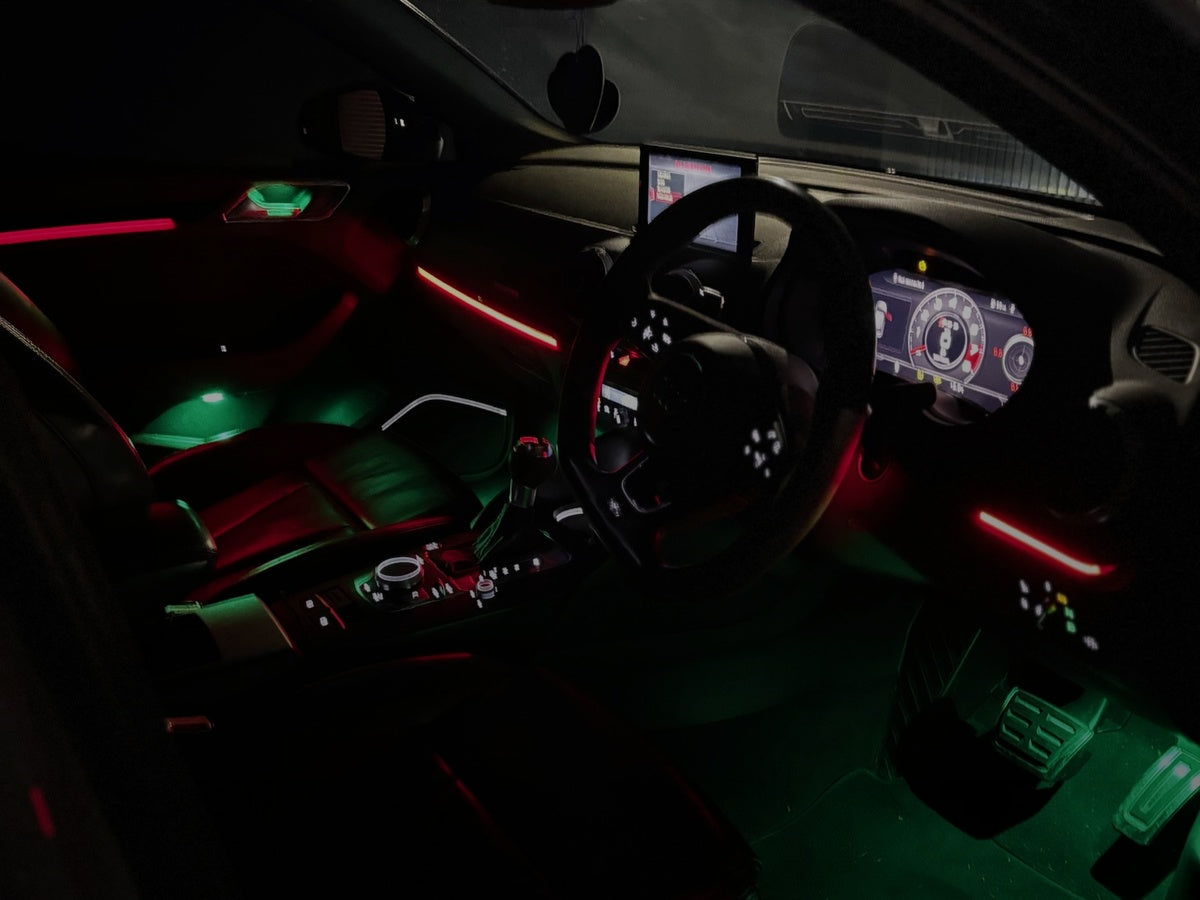 Audi A3 Ambient Lighting Upgrade – Screen Controlled (A3 / S3 / RS3 8V 2013–2020)