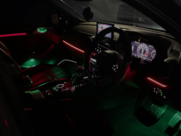 Audi A3 Ambient Lighting Upgrade – Screen Controlled (A3 / S3 / RS3 8V 2013–2020)