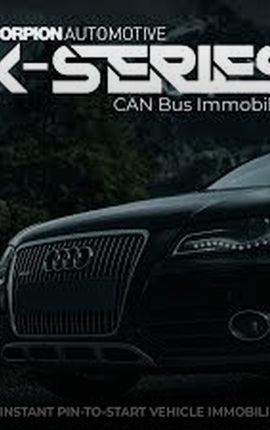 Scorpion X-Series Immobiliser – Advanced CAN Bus Vehicle Security System